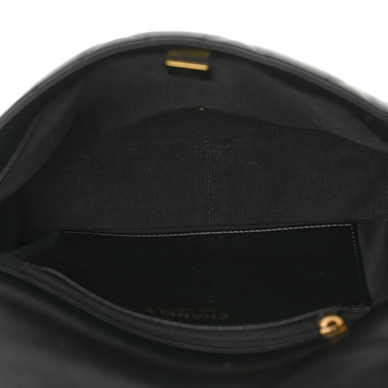 Chanel Lambskin Quilted Large CC Funky Town Flap Black 5 of 11