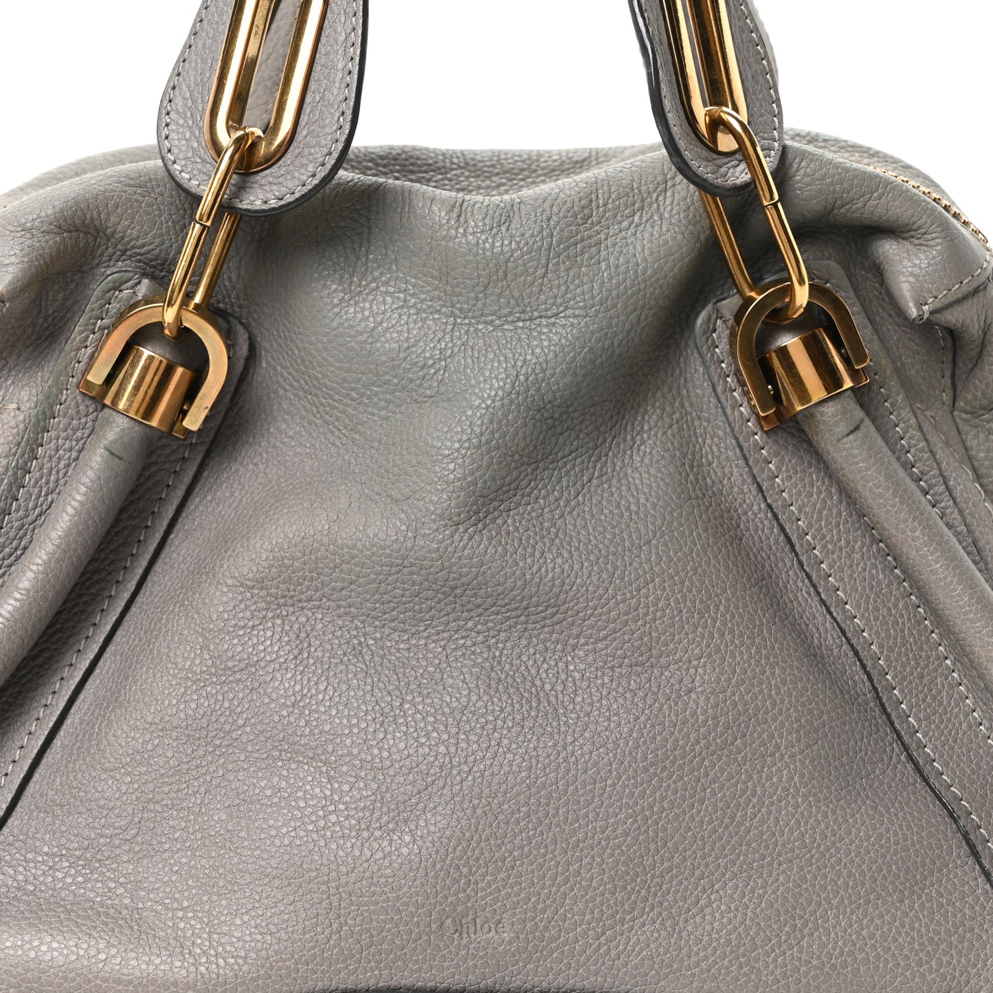 Calfskin Medium Paraty Cashmere Grey