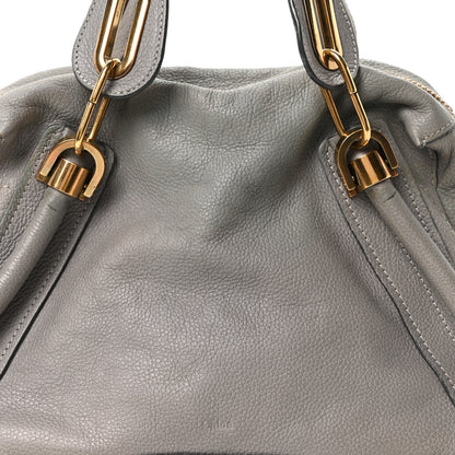 Chloe Calfskin Medium Paraty Cashmere Grey 8 of 10