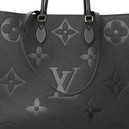 Louis Vuitton Empreinte Monogram Giant Onthego GM Black 7 of 9