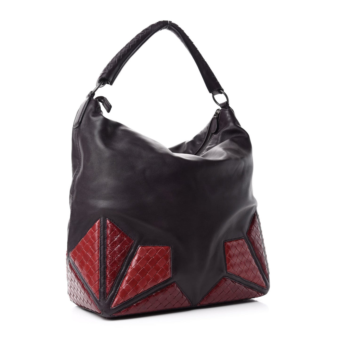 Intrecciato Karung Gladiola Umbria Hobo Pourpre Fever
