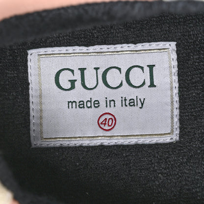 Gucci GG Supreme Monogram Mix Monogram Womens Rhyton Sneakers 40 London Blue Beige Pale Pink 6 of 7