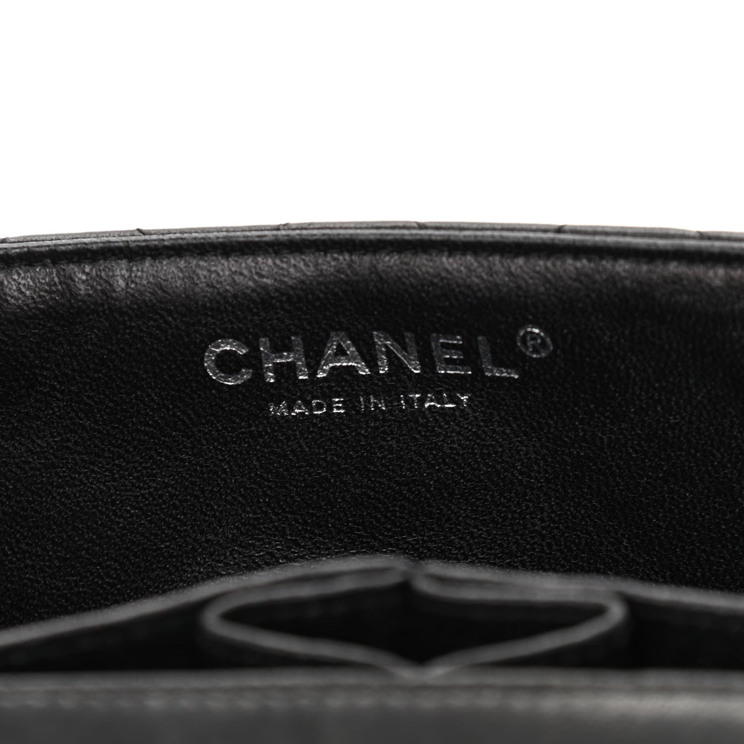 Chanel Lambskin Quilted East West Flap Black 6 of 10
