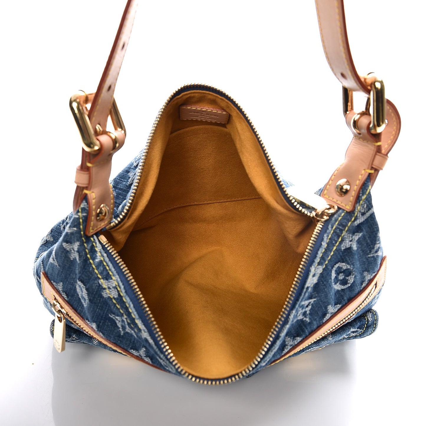 Monogram Denim Baggy PM Blue