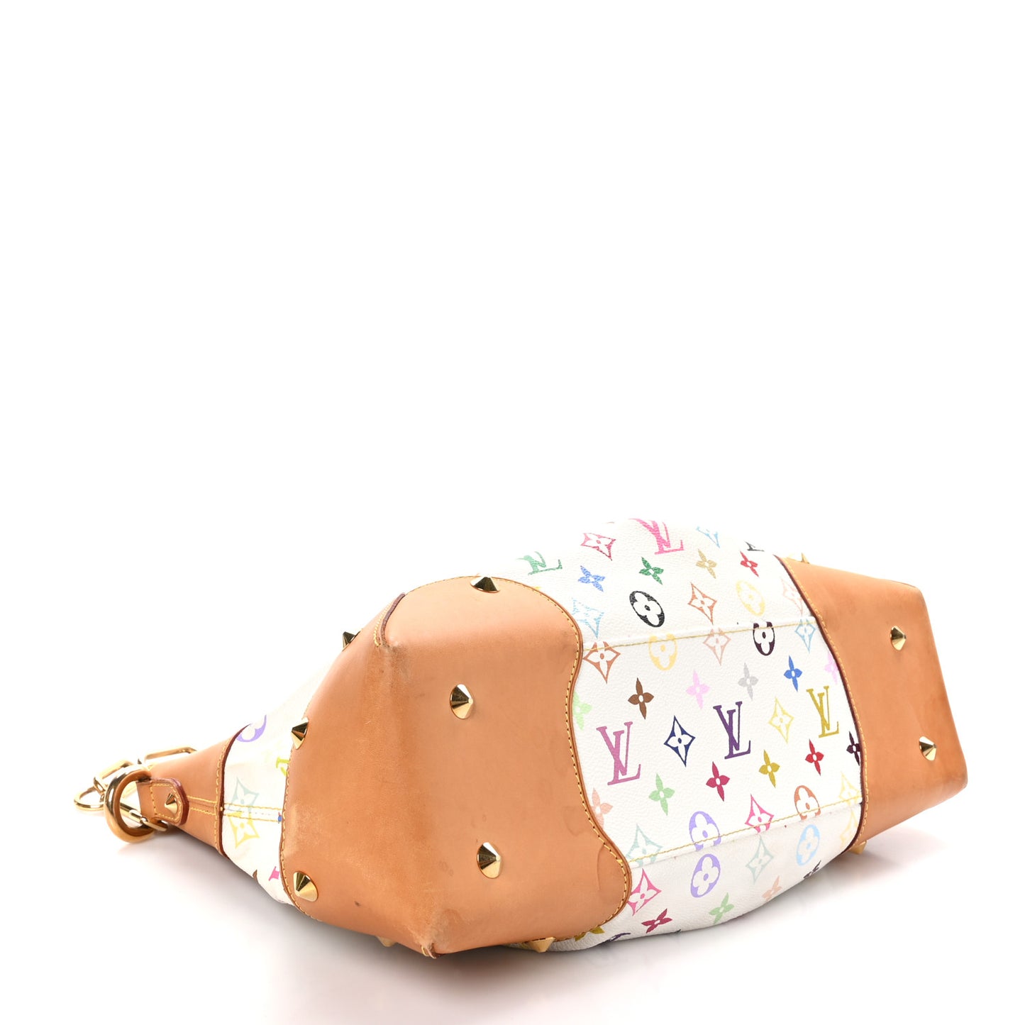 Monogram Multicolor Judy GM White