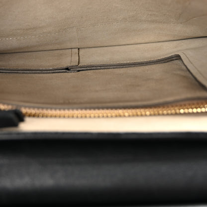 Chloe Suede Calfskin Medium Faye Shoulder Bag Black 5 of 9