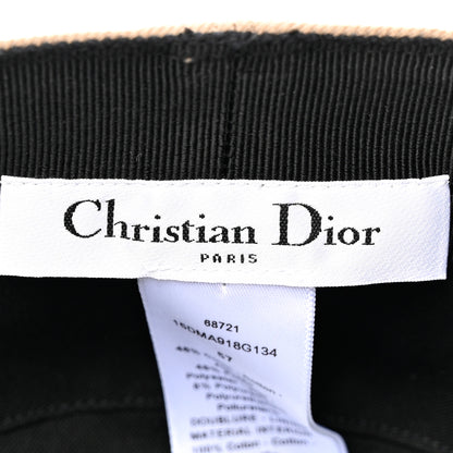 Christian Dior Cotton Cap 57 Beige 8 of 12