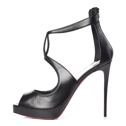 Christian Louboutin Kid Rosie 120 Pumps 40 Black 1 of 8
