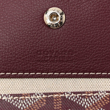 Goyard Goyardine Boheme Hobo Burgundy 7 of 11