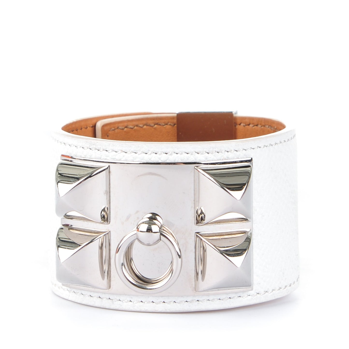 Epsom Collier de Chien CDC Bracelet S White