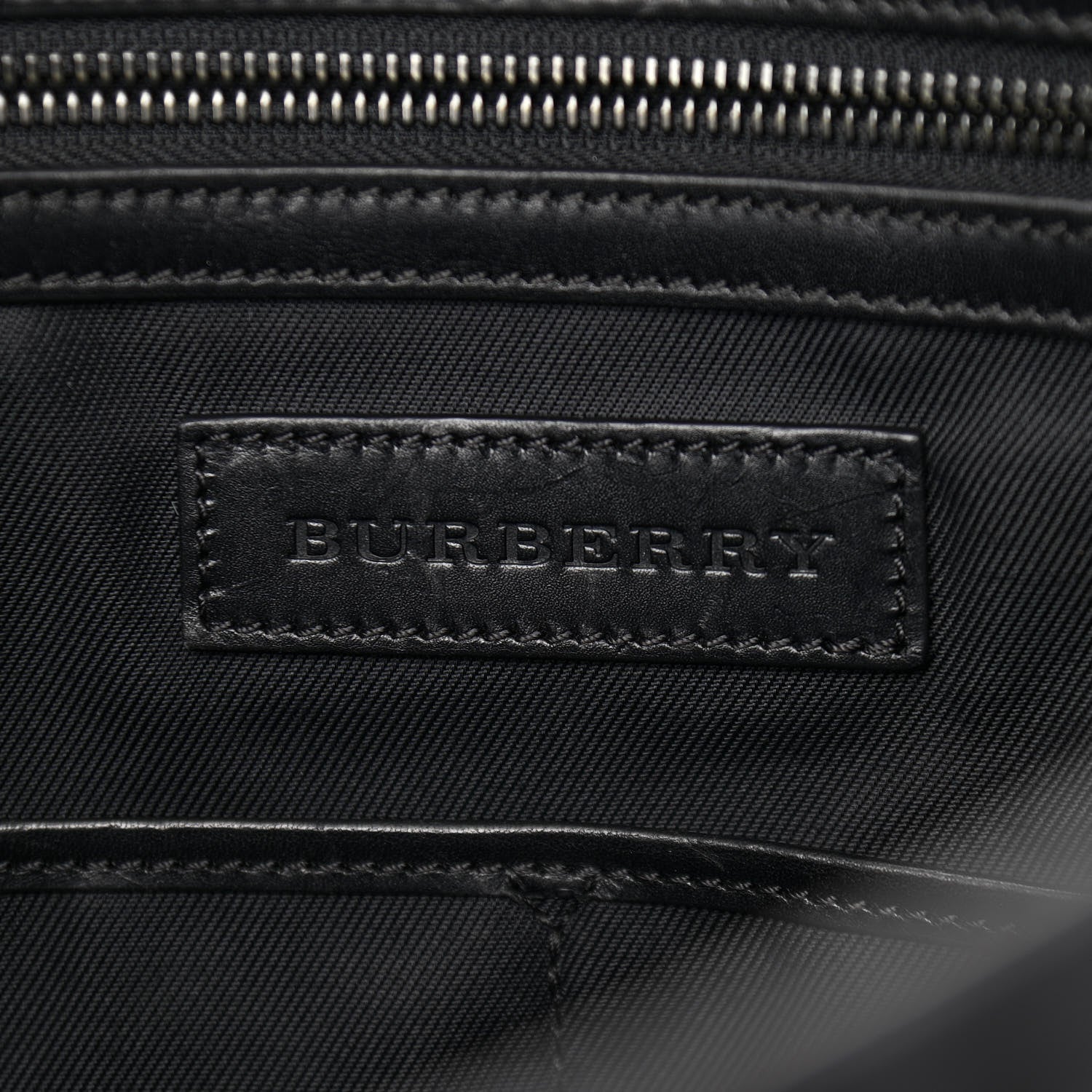 Burberry Nylon Smoked Check Messenger Bag 5 of 10