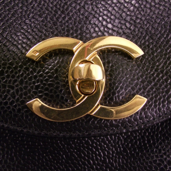 Chanel Vintage Caviar N/S Cross Body Bag 10 of 10