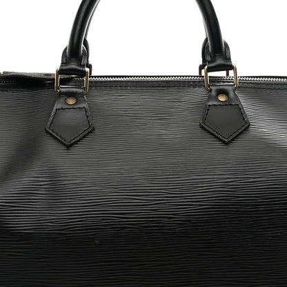 Louis Vuitton Epi Speedy 30 Black 8 of 10