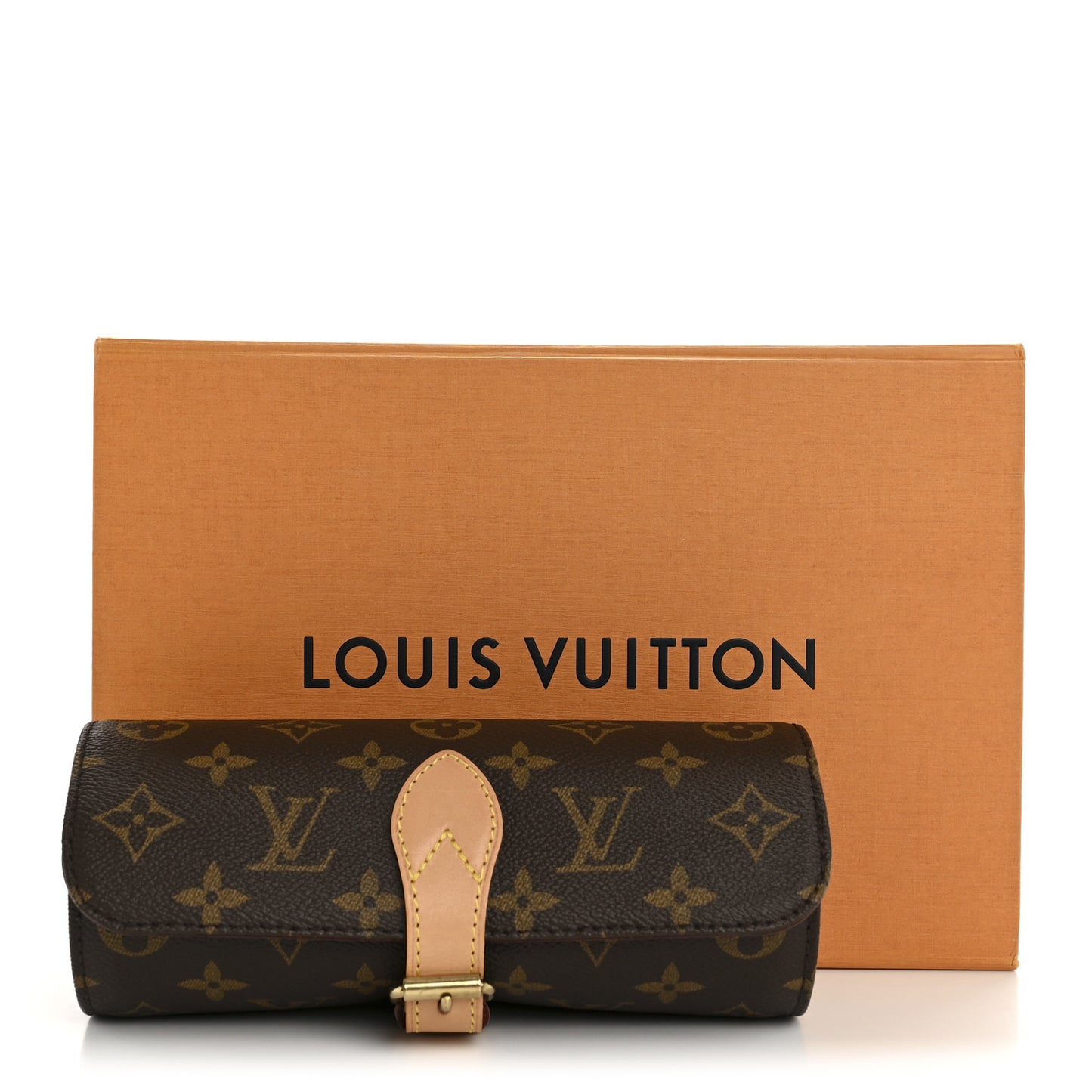 Monogram 3 Watch Travel Case