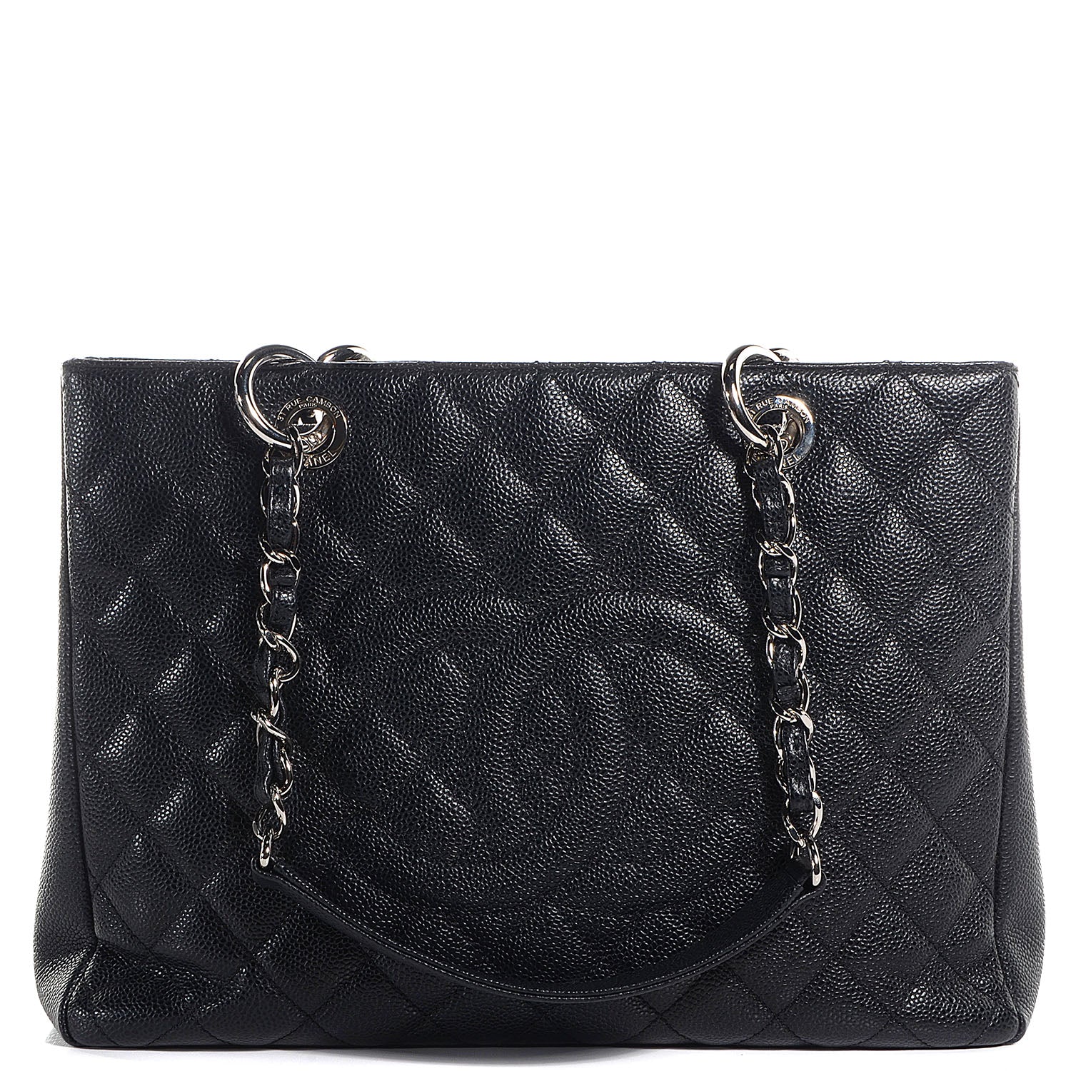 Chanel Caviar Grand Shopping Tote GST Black 1 of 7
