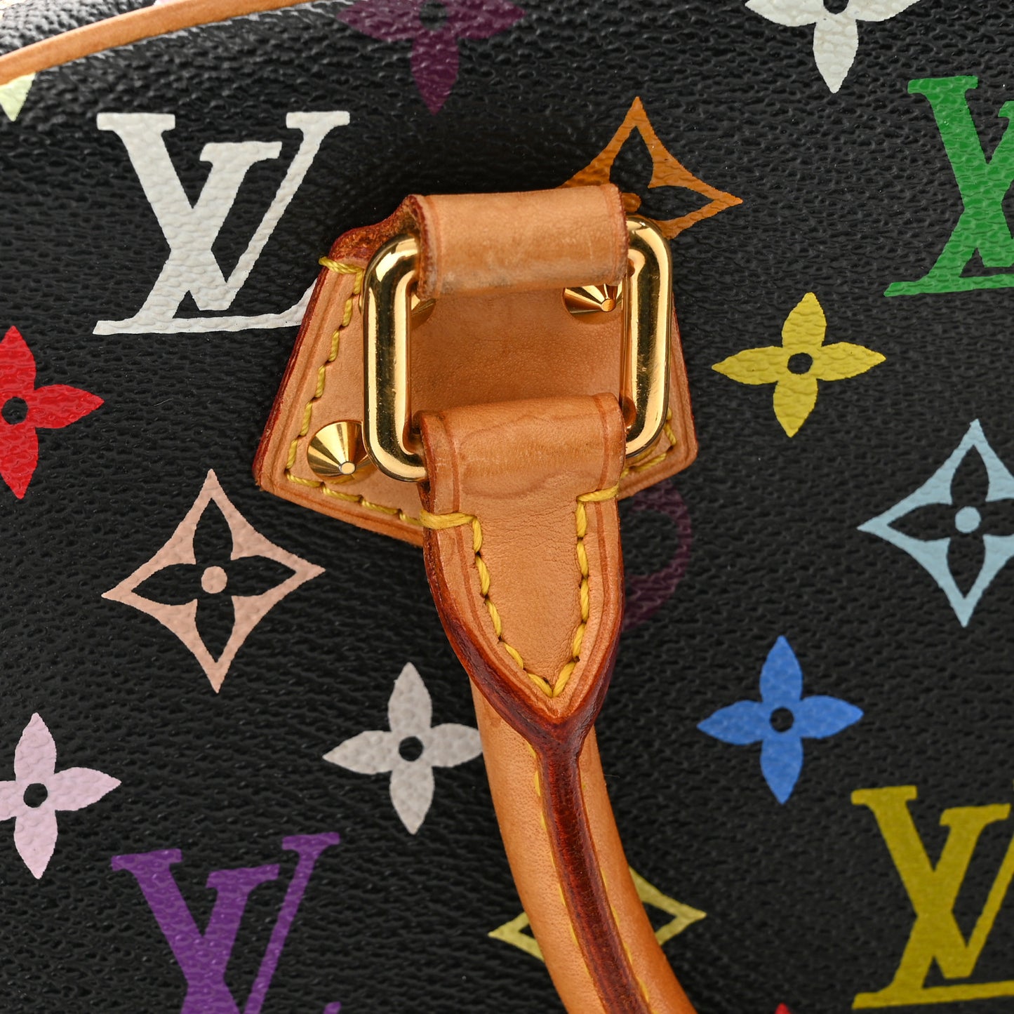 Monogram Multicolor Trouville Black