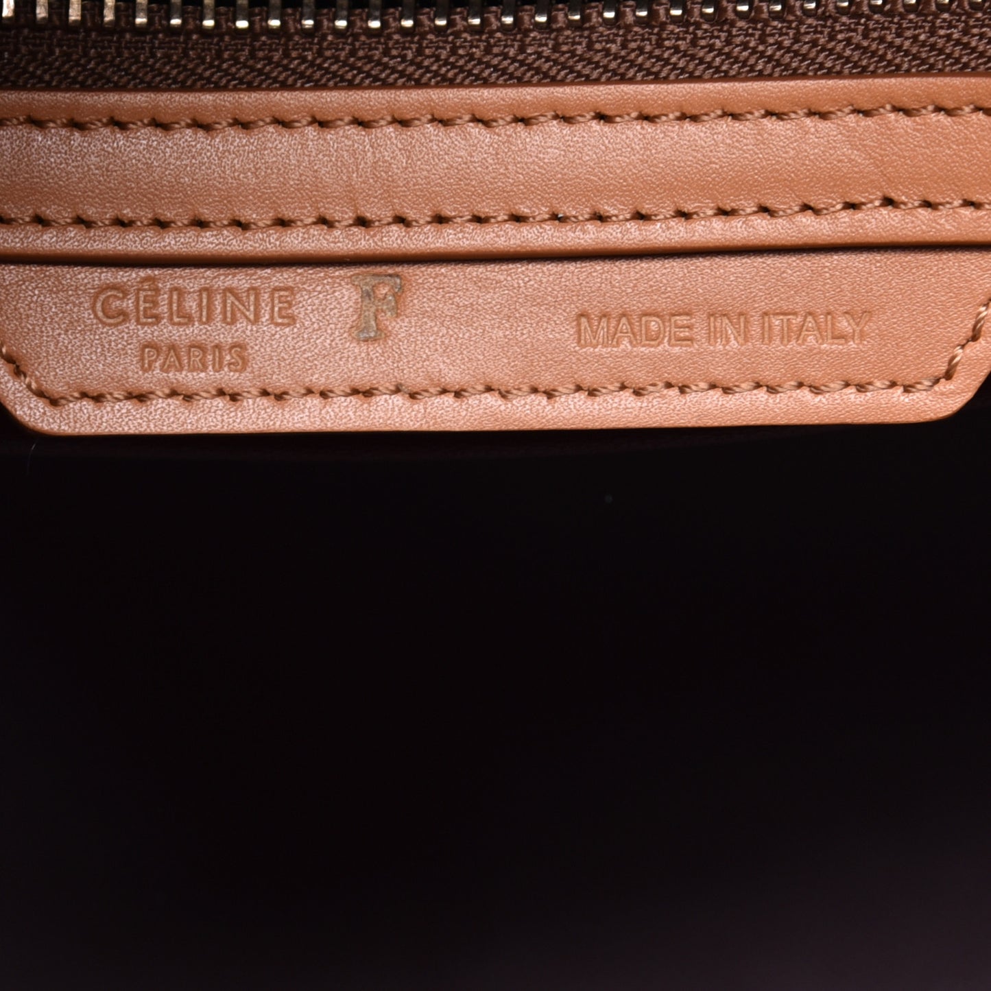 Elephant Calfskin Mini Tri-Color Luggage Terracotta