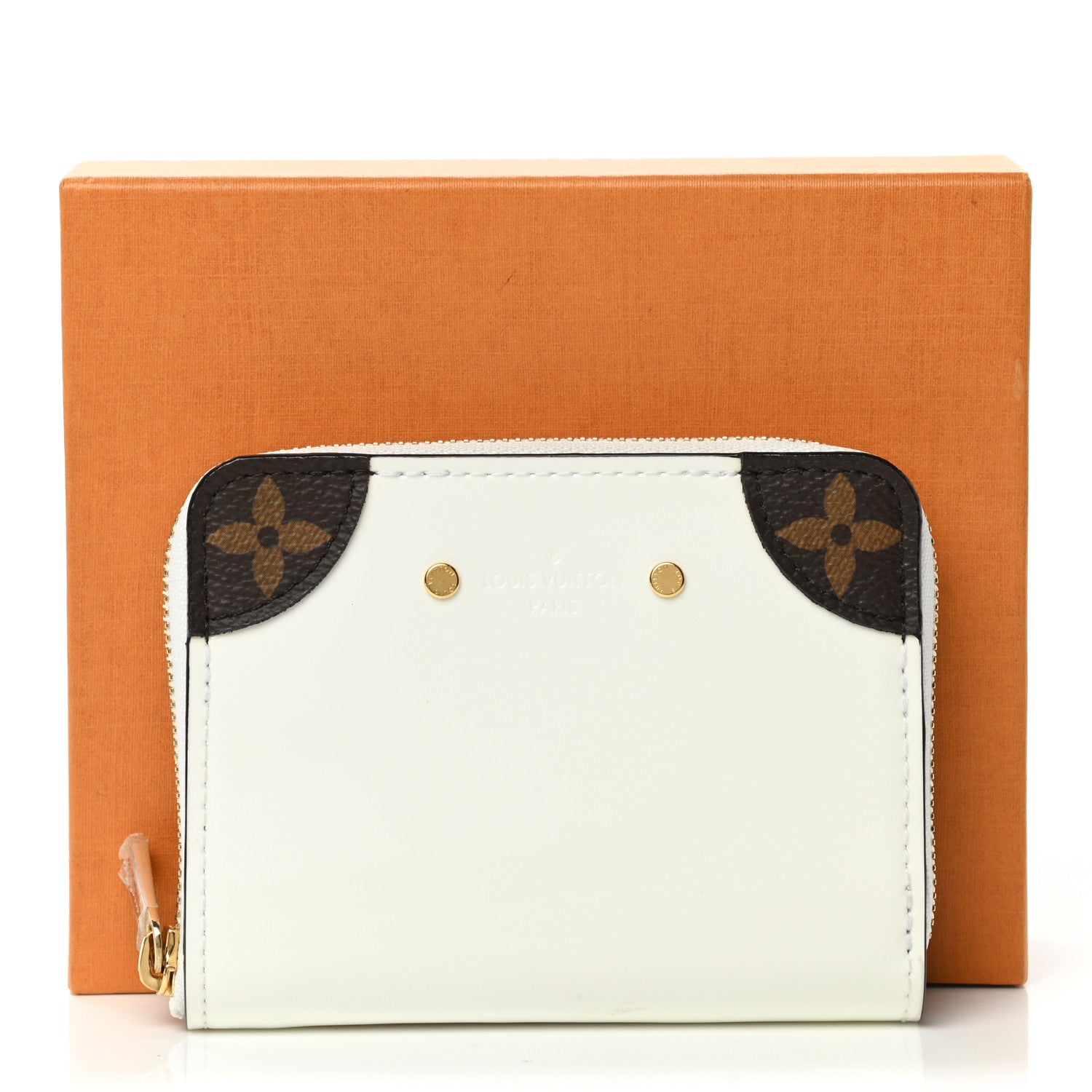 Louis Vuitton Patent Miroir Venice Zippy Coin Purse Snow 9 of 9