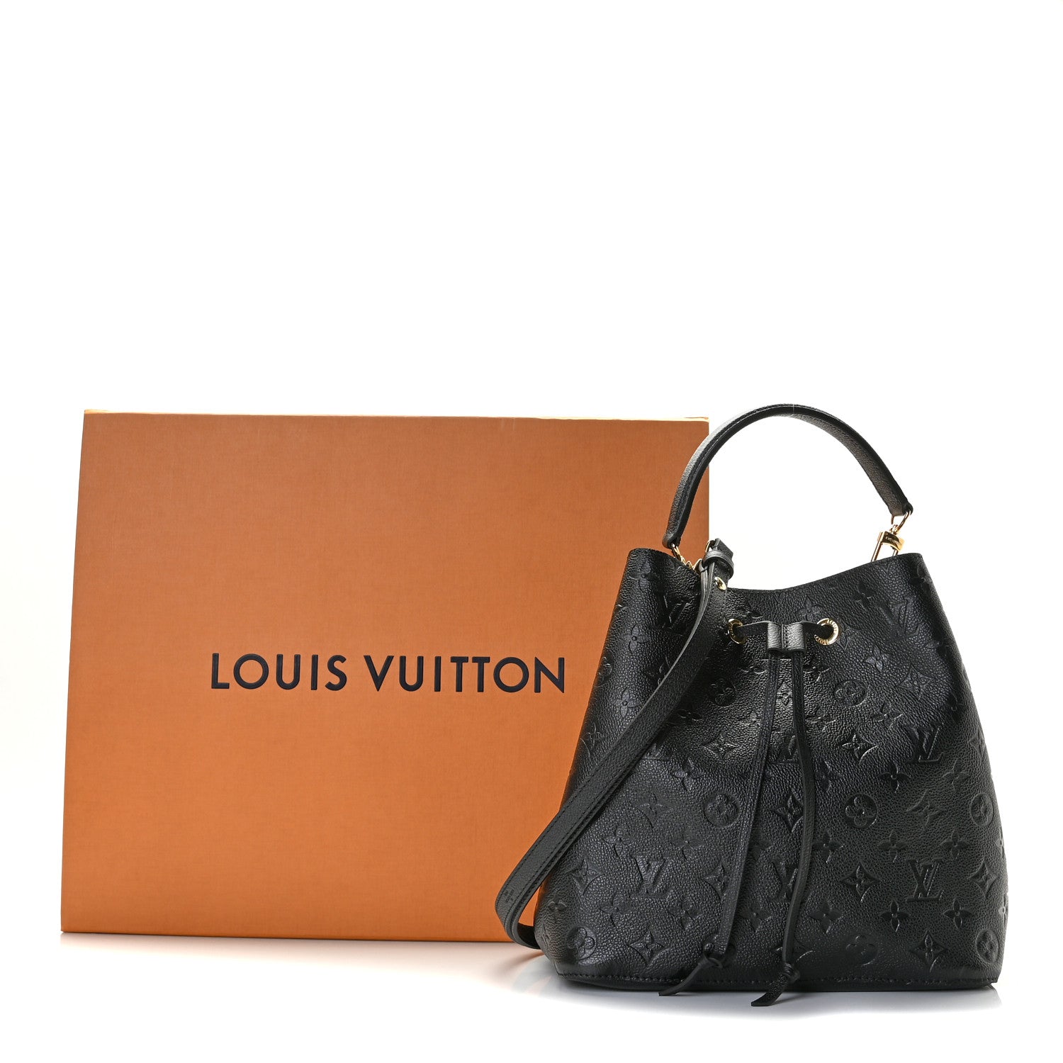 Louis Vuitton Empreinte Neonoe MM Black 9 of 9
