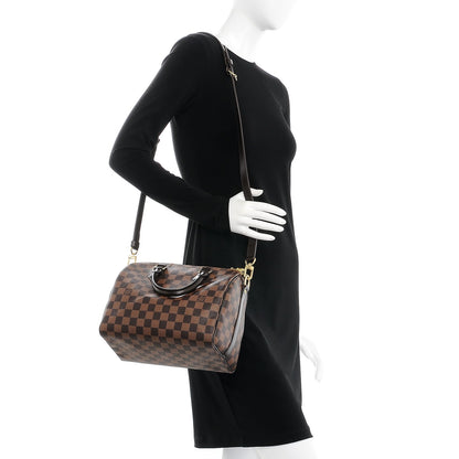Louis Vuitton Damier Ebene Speedy Bandouliere 25 2 of 9
