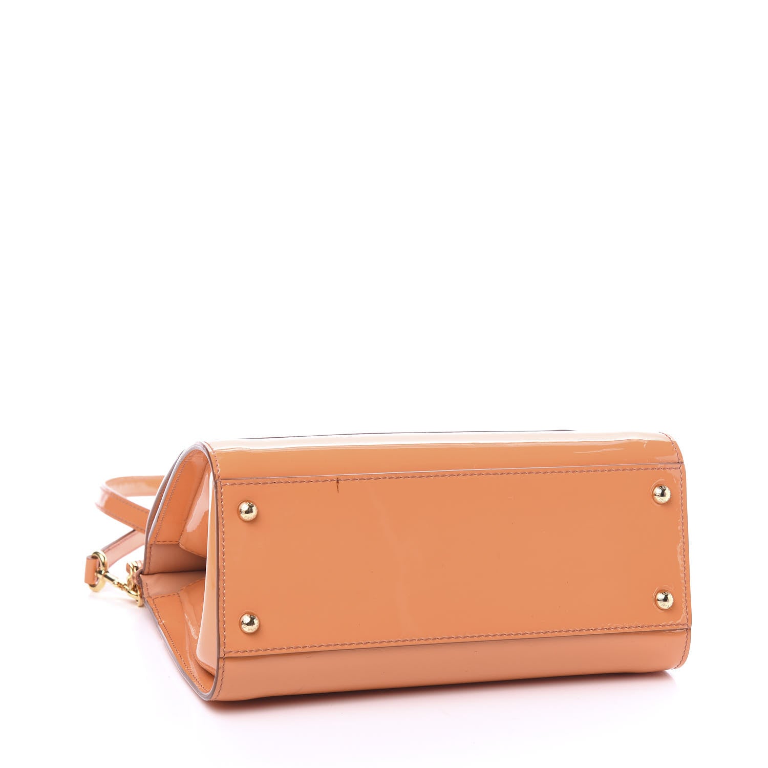 Dolce & Gabbana Patent Medium Miss Sicily Satchel Orange 3 of 8