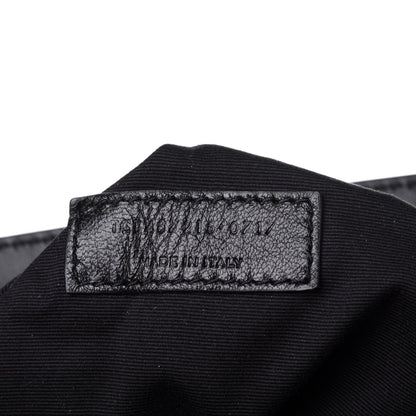 Saint Laurent Calfskin Y Quilted Monogram Large Loulou Chain Satchel Black 8 of 12
