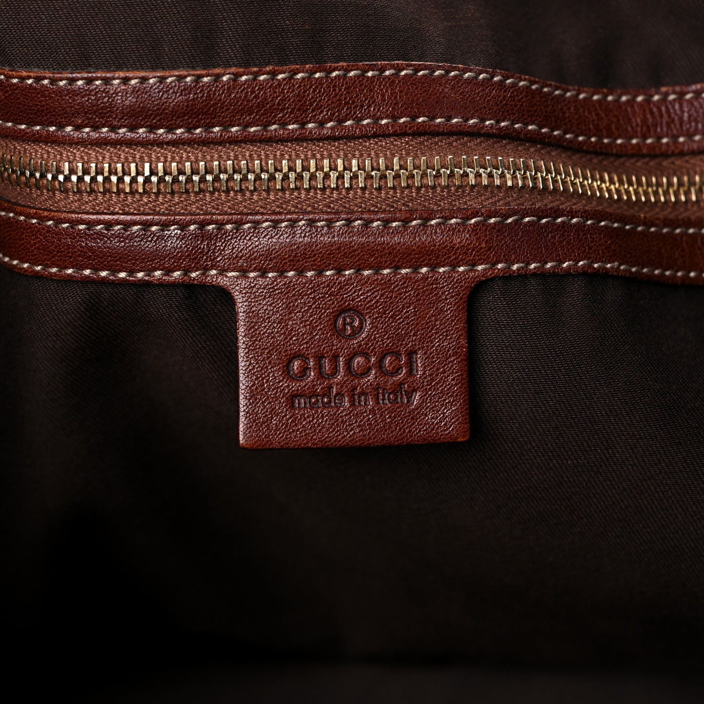 Monogram Medium Pelham Shoulder Bag Brown