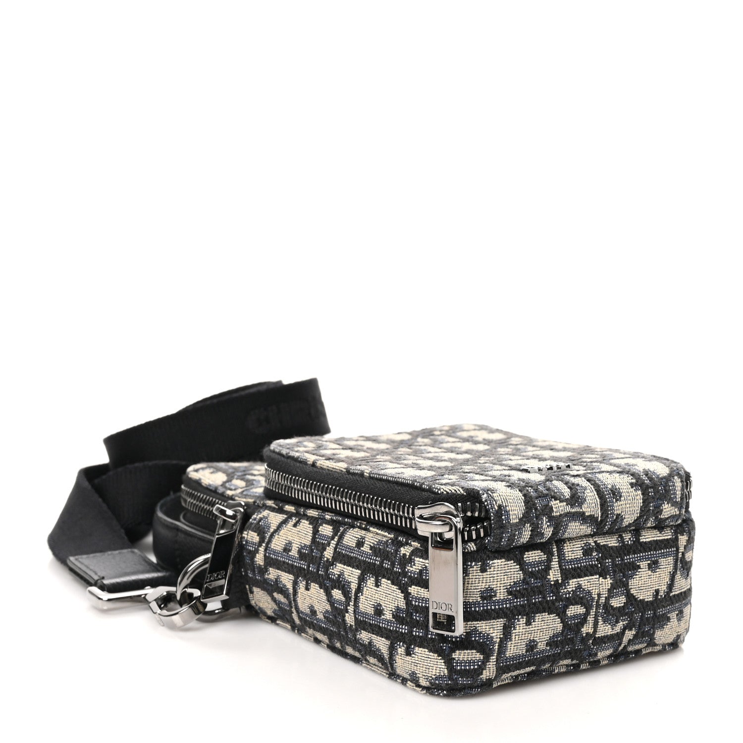 Christian Dior Oblique Micro Rider Pouch Blue 4 of 11