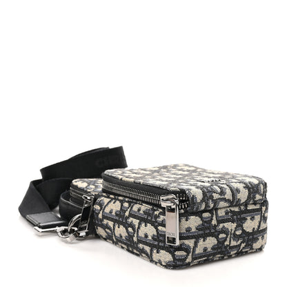 Christian Dior Oblique Micro Rider Pouch Blue 4 of 11