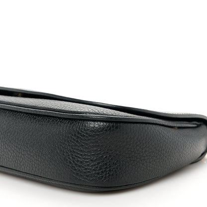 Gucci Pebbled Calfskin Medium Soho Flap Crossbody Black 11 of 11