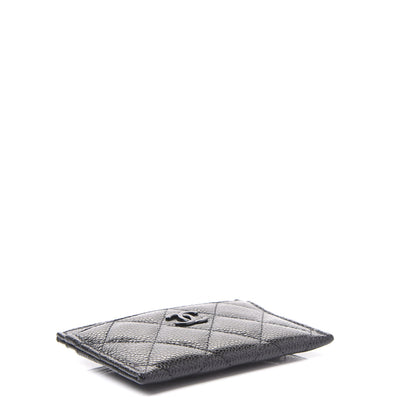 Chanel Caviar Quilted Incognito Card Holder Black 5 of 11