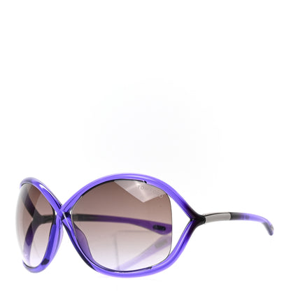 Tom Ford Acetate Whitney Crossover Sunglasses TF9 Purple 1 of 7