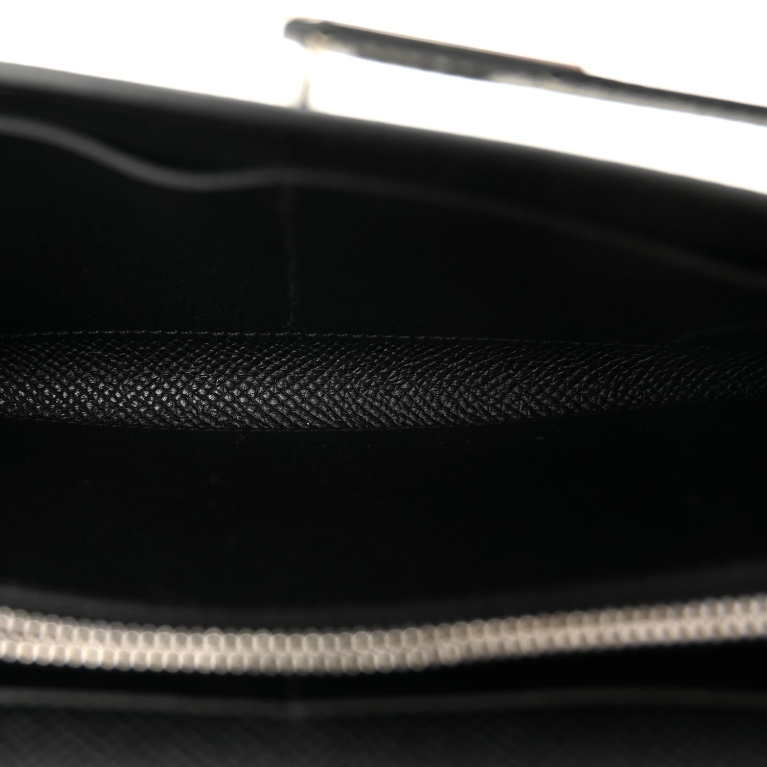 Hermes Epsom Kelly Wallet To Go Black 4 of 9