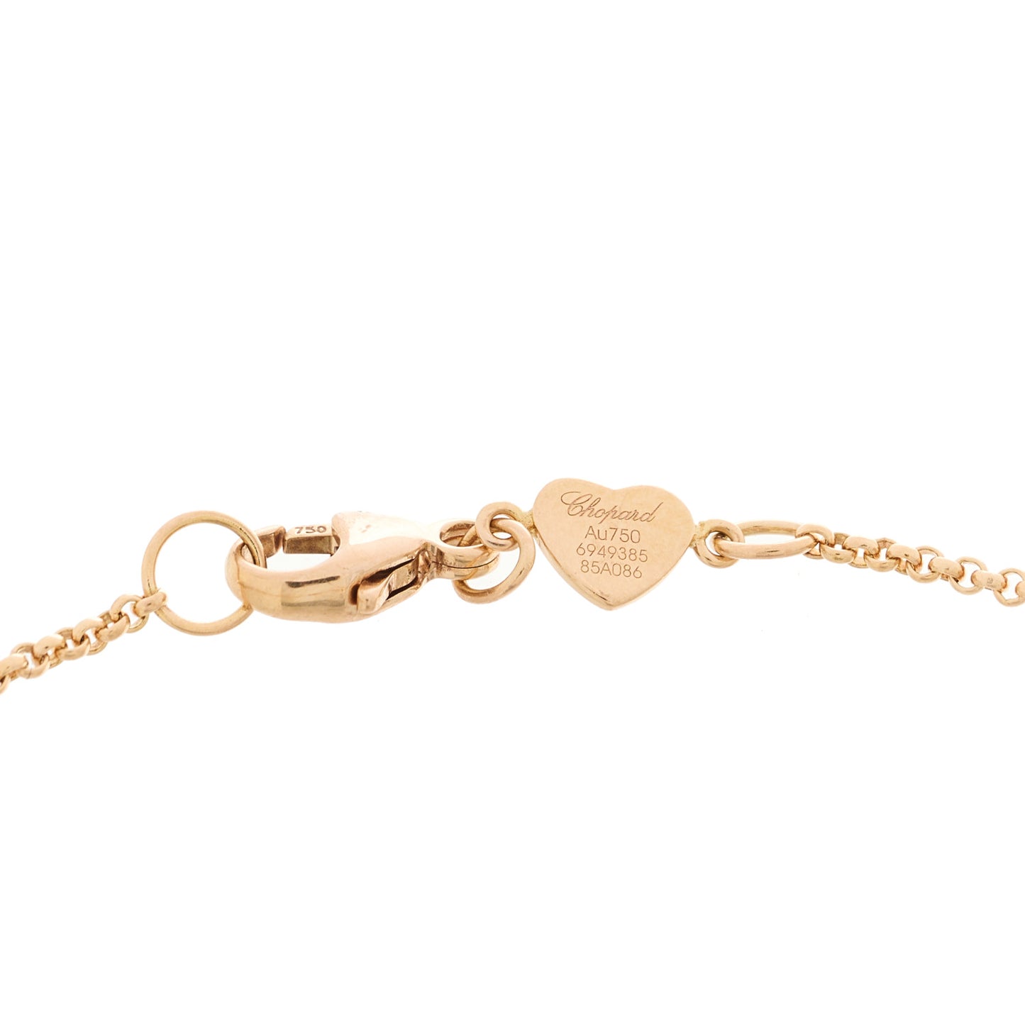 18K Rose Gold Carnelian My Happy Hearts Bracelet