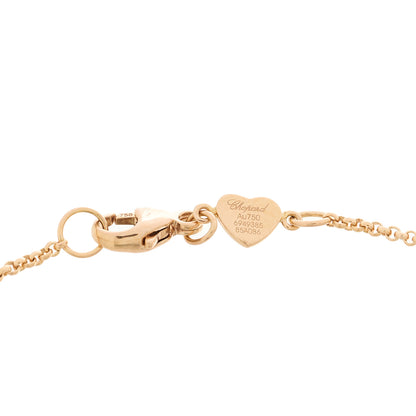 Chopard 18K Rose Gold Carnelian My Happy Hearts Bracelet 3 of 3