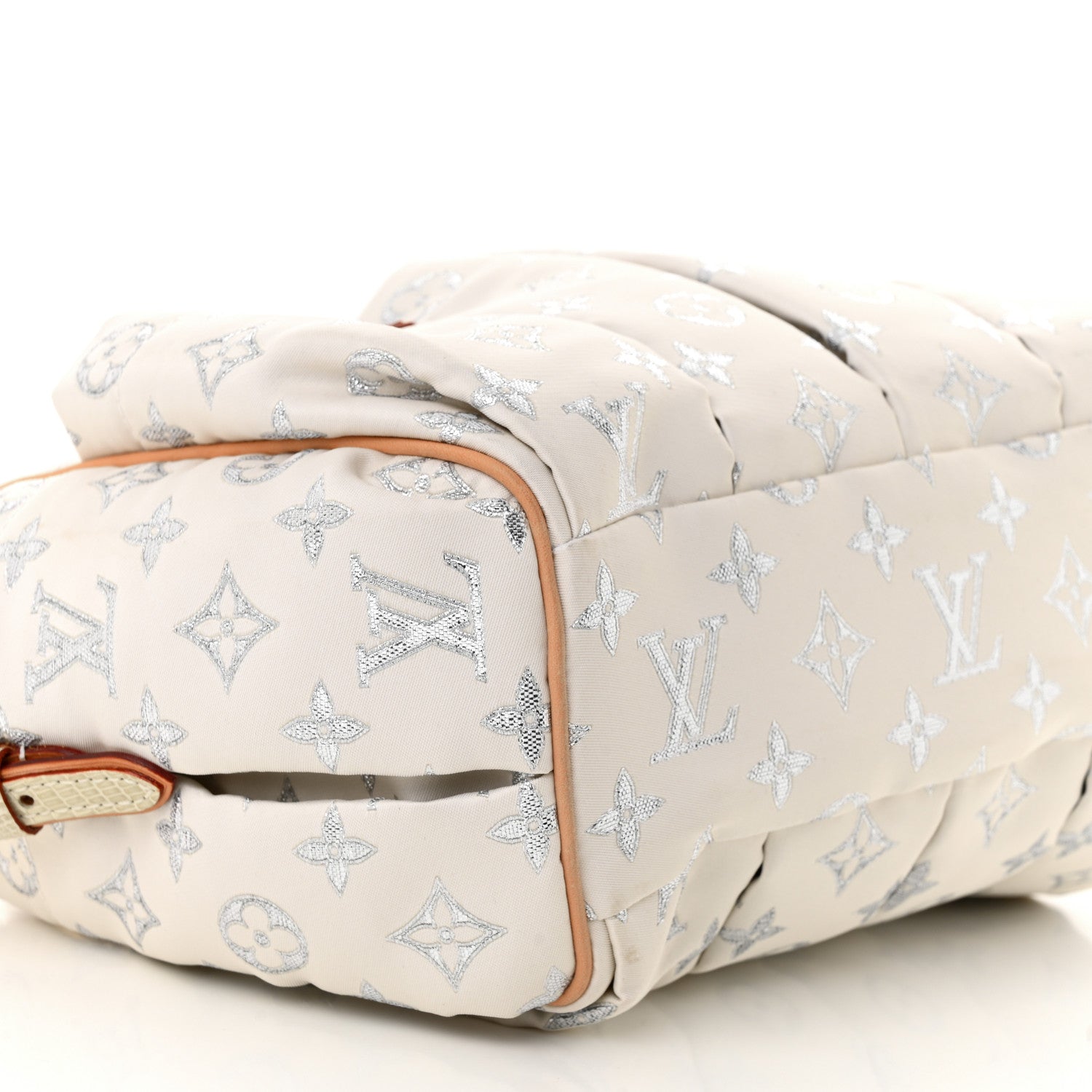 Louis Vuitton Glitter Monogram Cabas GM White 9 of 11