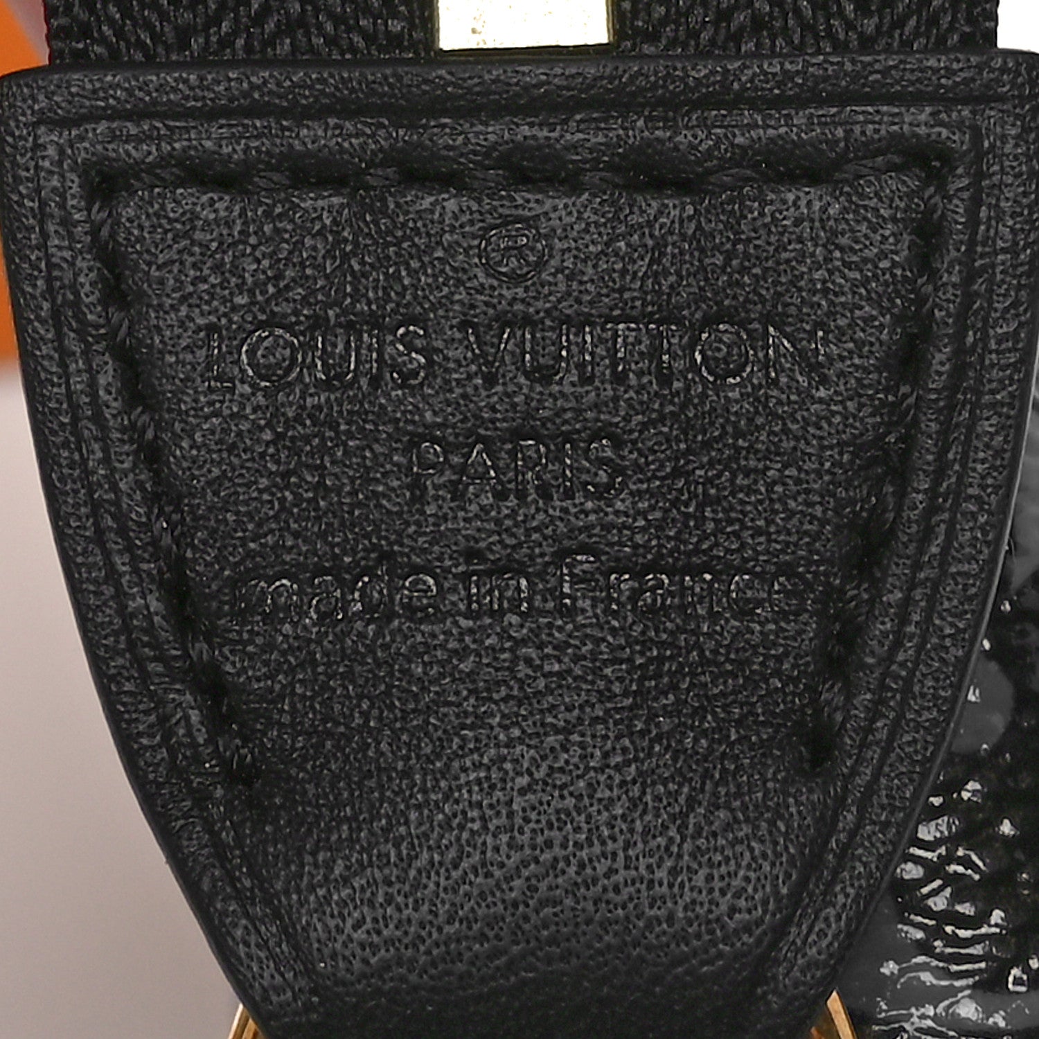 Louis Vuitton Colored Monogram Mini Pochette Accessories Blue Black 8 of 10