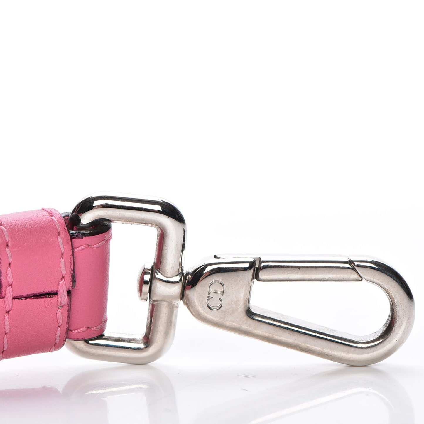 Smooth Calfskin Medium Tri-Color Diorissimo Bag Navy Pink