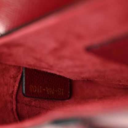 Christian Dior Grained Calfskin Mini Saddle Bag Red 7 of 10
