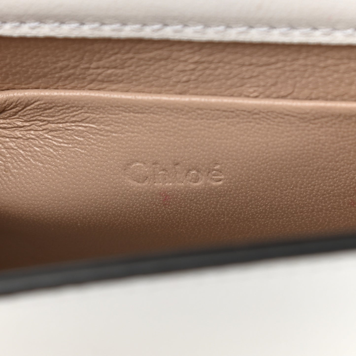 Calfskin Crocodile Embossed Small Nile Bracelet Minaudiere Bag White