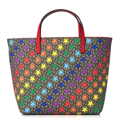 Gucci GG Supreme Monogram Childrens Star Print Tote Multicolor 1 of 10