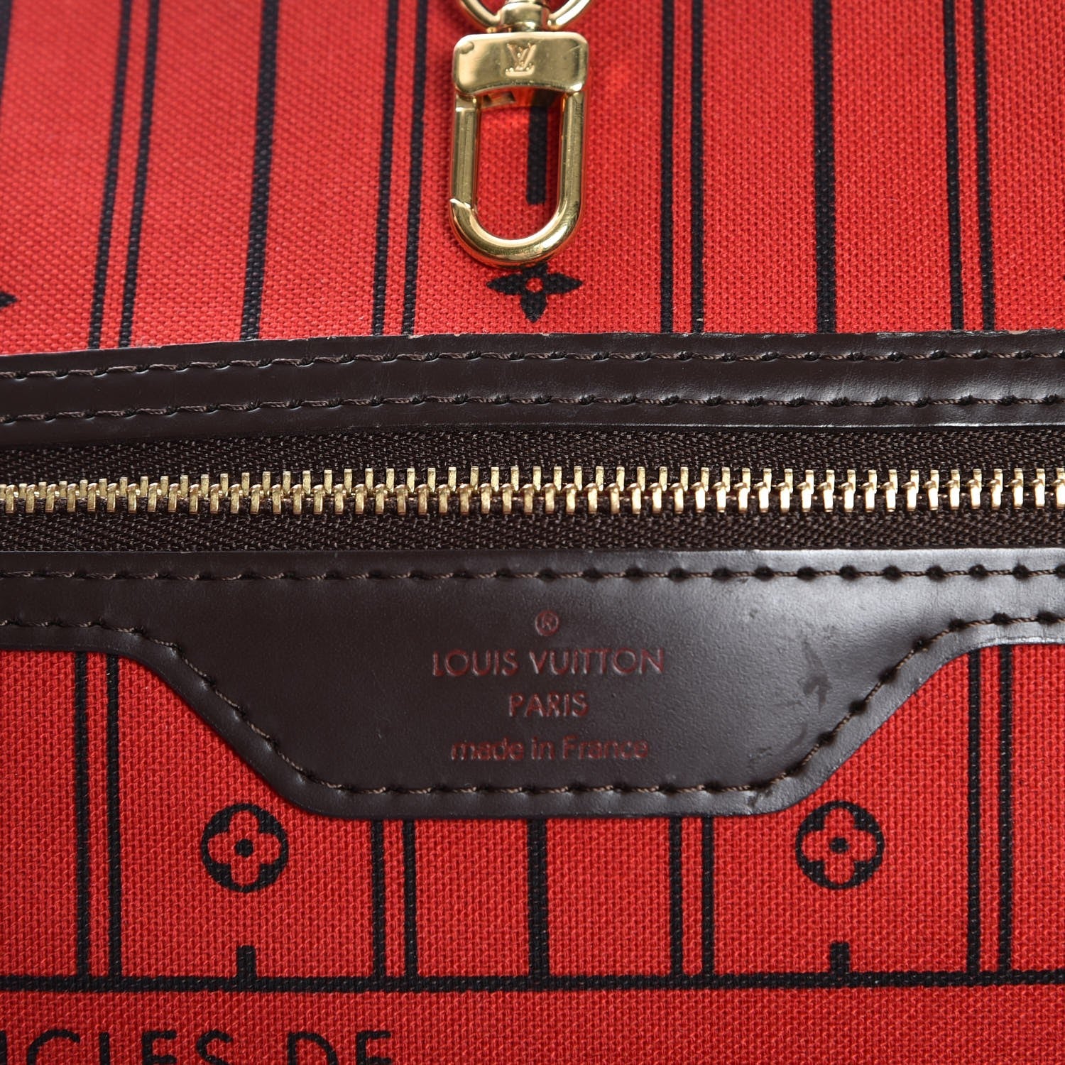Louis Vuitton Damier Ebene Neverfull GM 6 of 14