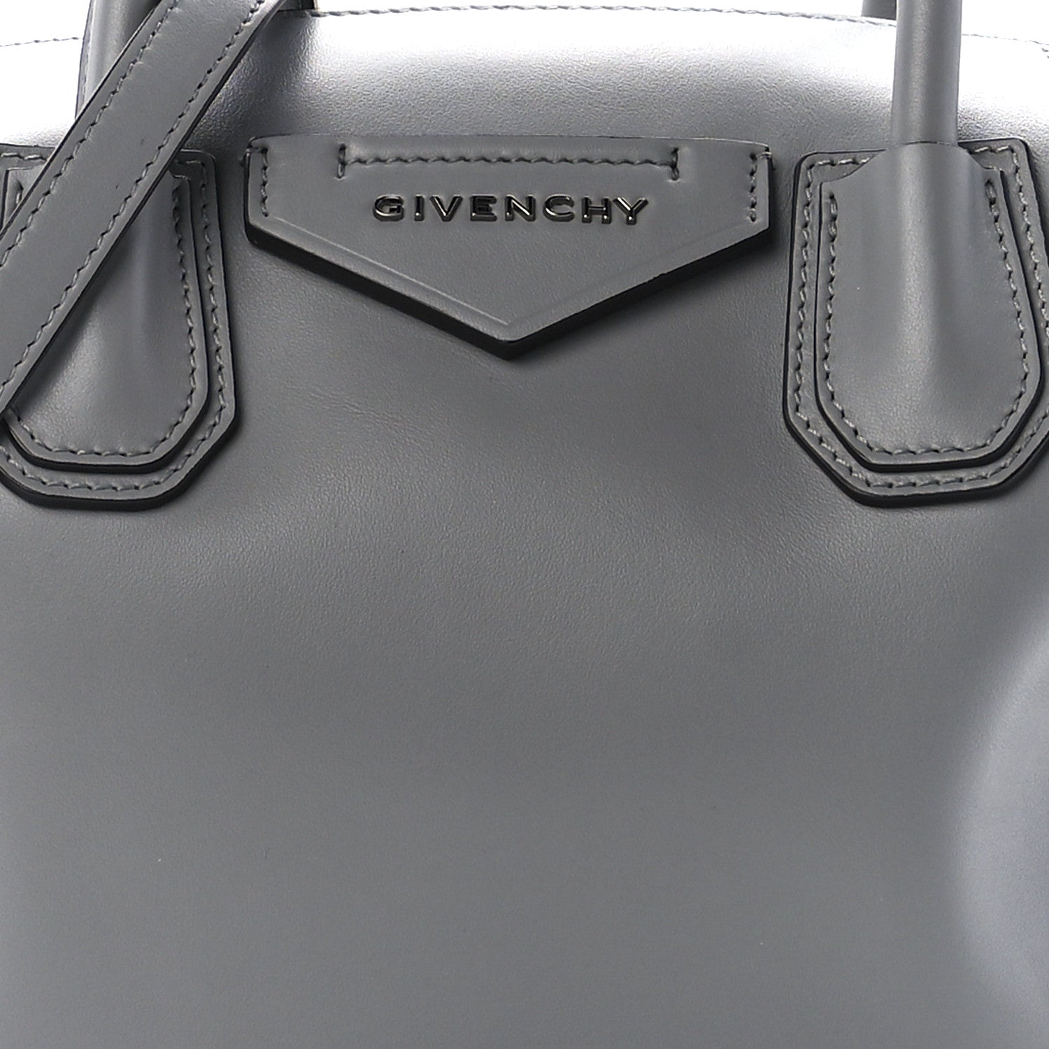 Givenchy Smooth Calfskin Small Soft Antigona Cloud Grey 7 of 10