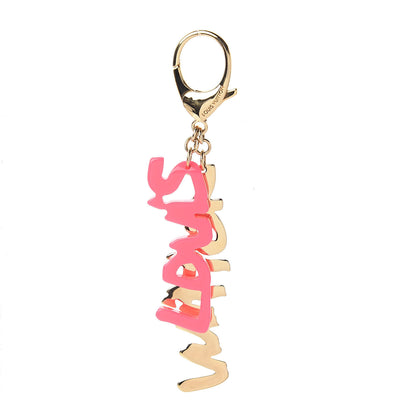 Louis Vuitton Graffiti Bag Charm Pink 1 of 3