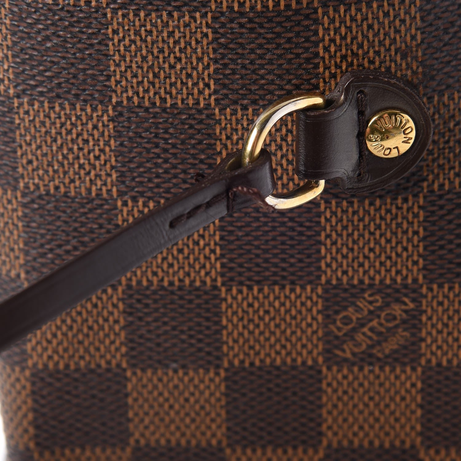 Louis Vuitton Damier Ebene Neverfull MM 28 of 29