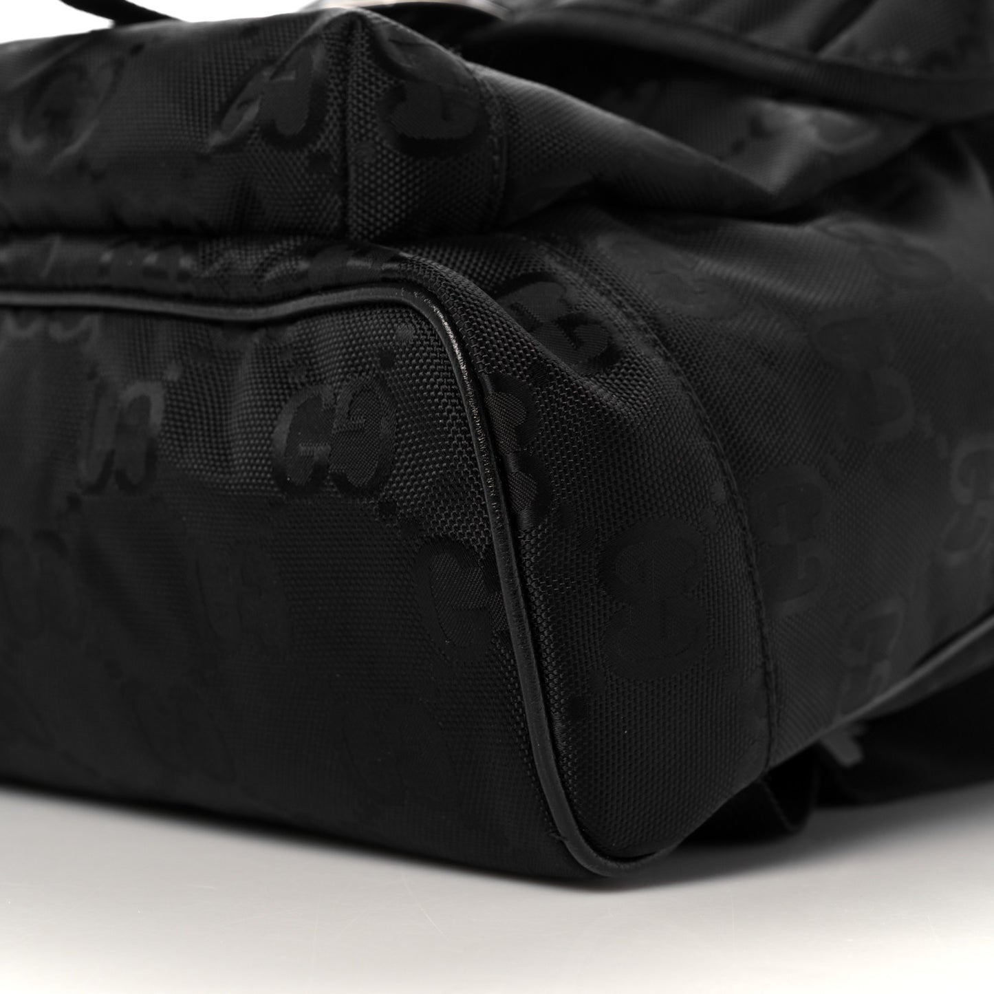 Econyl Nylon Monogram Off The Grid Backpack Black