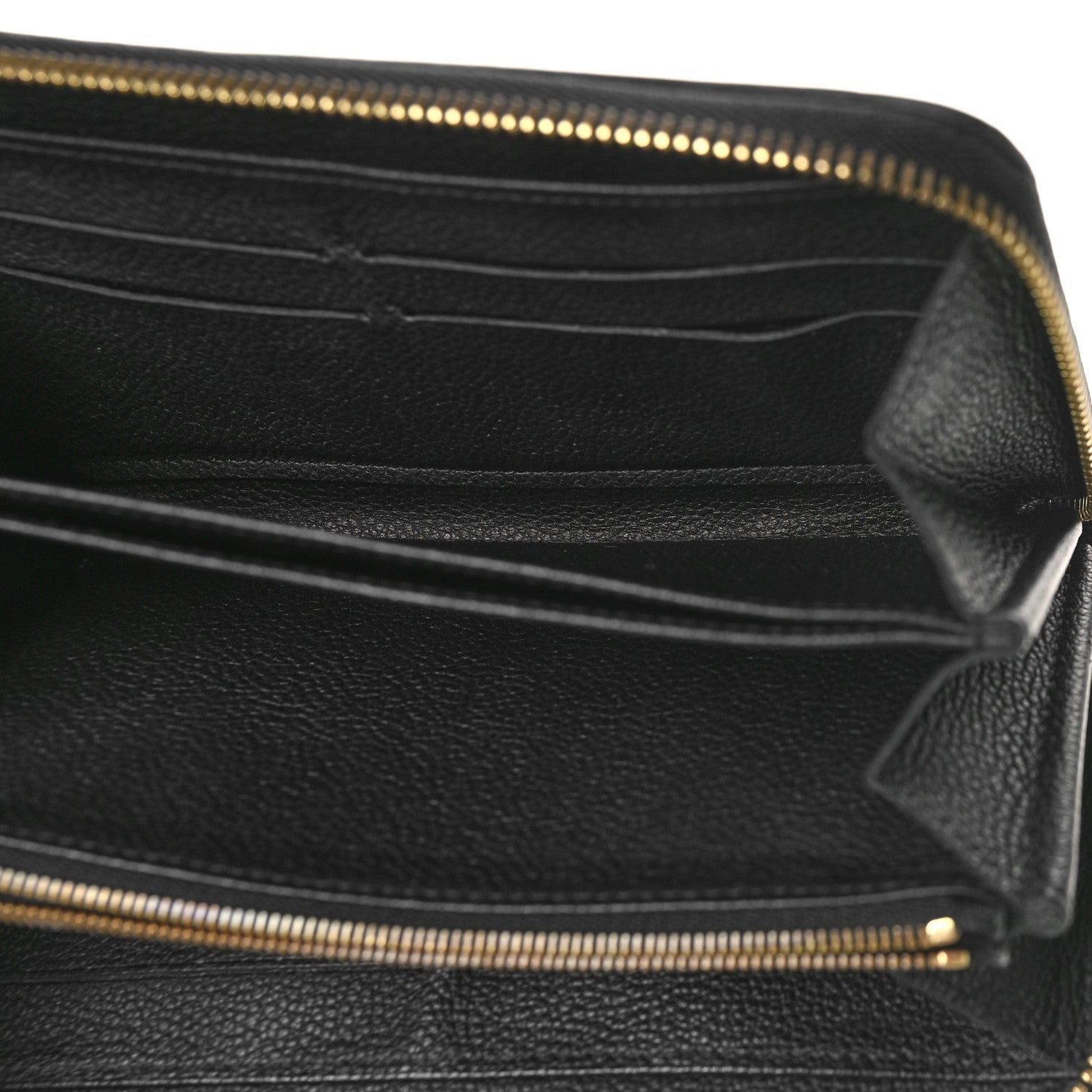 Louis Vuitton Empreinte Zippy Wallet Black 5 of 8