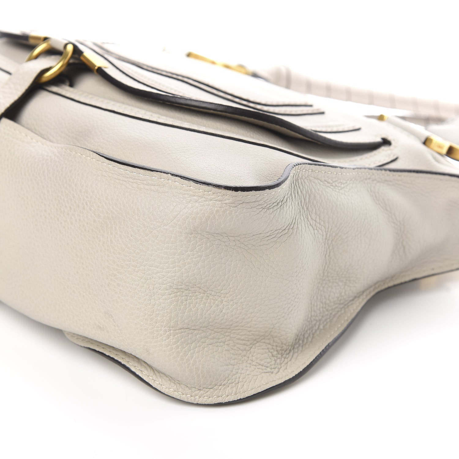 Chloe Calfskin Medium Marcie Satchel Dove 9 of 11