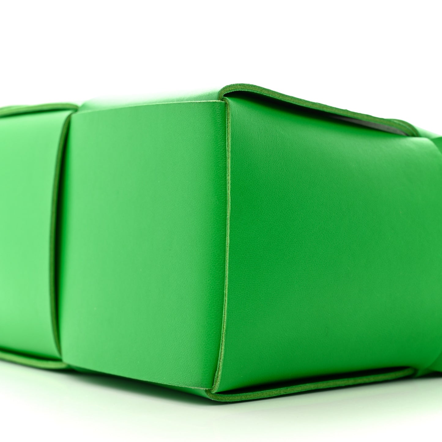 Nappa Maxi Intrecciato Medium Arco Tote Parakeet