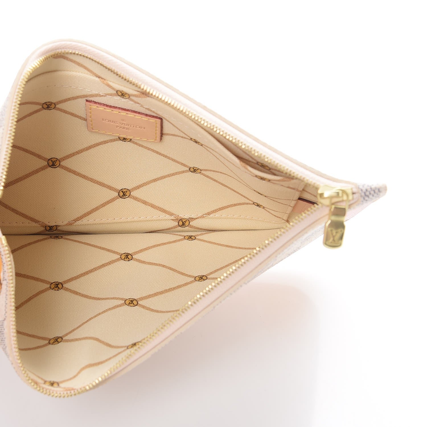 Louis Vuitton Damier Azur Summer Trunks MM GM Pochette 5 of 8
